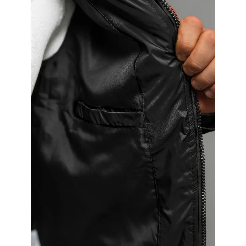 Meeste must tepitud jakk Andre JS/31M5010