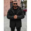 Vyriška juodos spalvos žieminė striukė Mason JS/5M3223/392