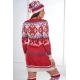Moteriškas kalėdinis 3-ų dalių komplektas Christmas 26684