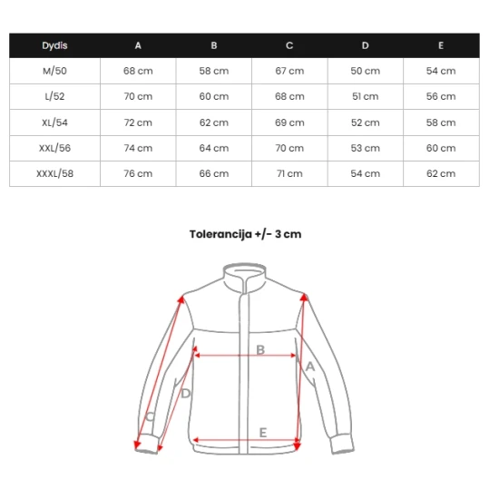 Juoda vyriška žieminė striukė Gamol JS/91M9906/392Z