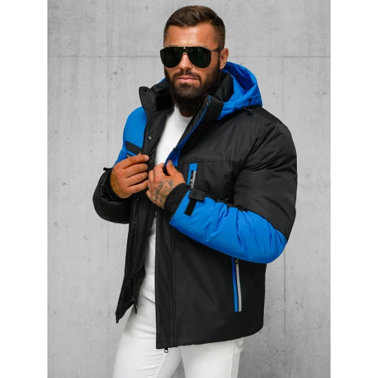 Vyriška mėlyna striukė Sater JS/91M9903/184Z