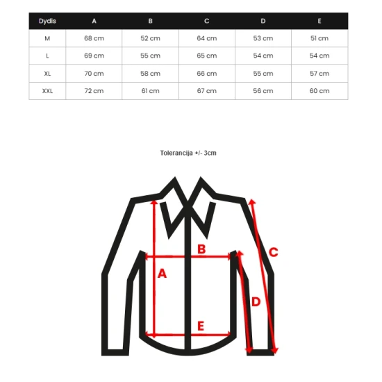 Balti vyriški marškiniai Fulio O/V76Z