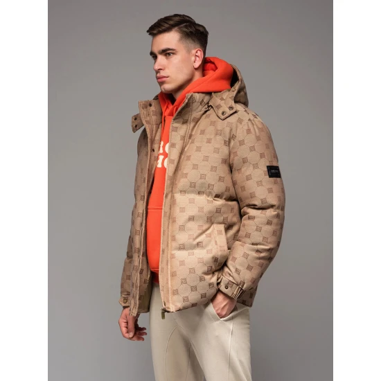 Vyriška ruda žieminė striukė Emio V2 OM-JAHP-0195