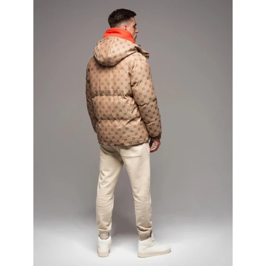 Vyriška ruda žieminė striukė Emio V2 OM-JAHP-0195