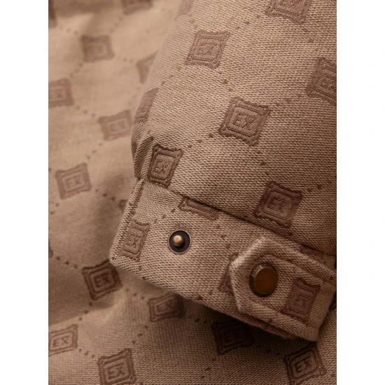 Vyriška ruda žieminė striukė Emio V2 OM-JAHP-0195