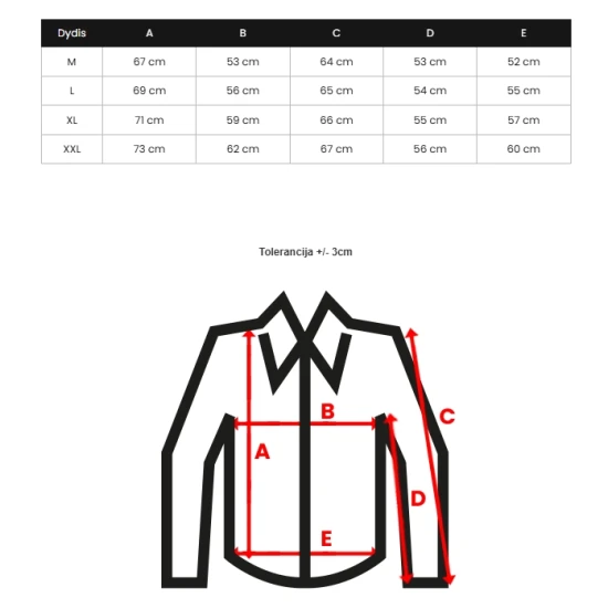Žali vyriški marškiniai Lipol O/V78Z