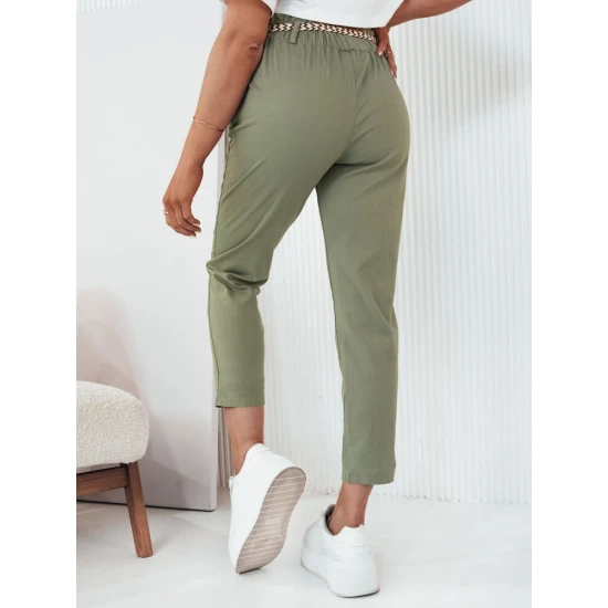 Moteriškos kelnės žalios spalvos Erli UY2100