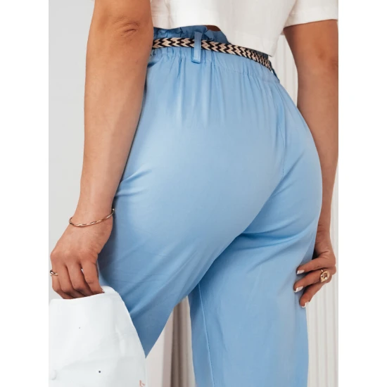 Moteriškos kelnės mėlynos spalvos Erli UY2028