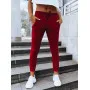 Женские бордовые брюки для отдыха Flor
