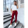 Moteriškos bordo laisvalaikio kelnės Flor JS/CK01