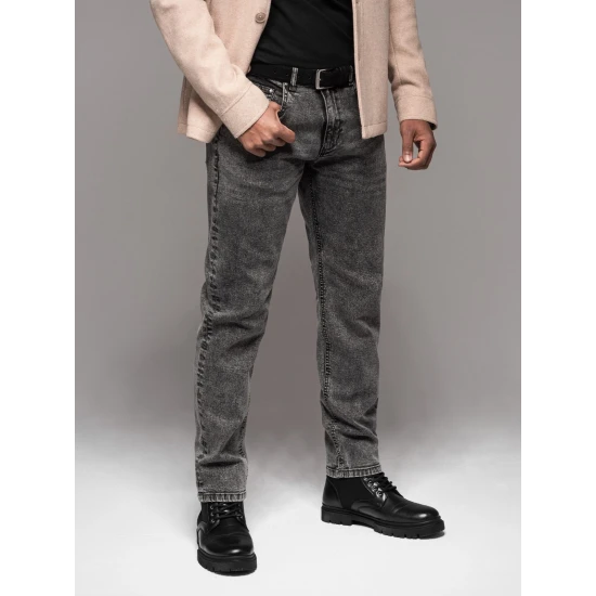 Vyriški pilki džinsai Joy V4 OM-PADP-0217