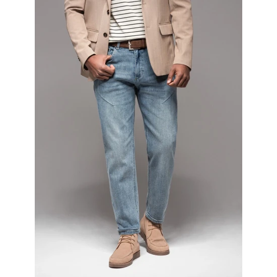 Vyriški mėlyni džinsai Carl V1 OM-PADP-0227