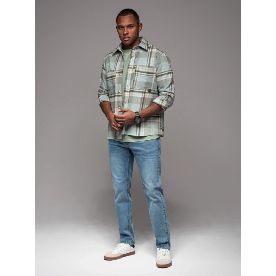 Vyriški mėlyni džinsai Joy V2 OM-PADP-0217