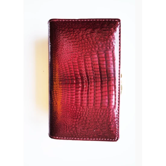 Moteriška raudonos spalvos piniginė Gilin ZG-4004 Premium