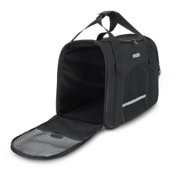 Naminių gyvūnėlių nešiojimo pilkas krepšys Leila