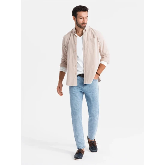 Vyriški  mėlyni džinsai Alvi V1 OM-PADP-0225