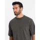 Vyriški pilkos spalvos marškinėliai Doman V3 OM-TSBC-0234