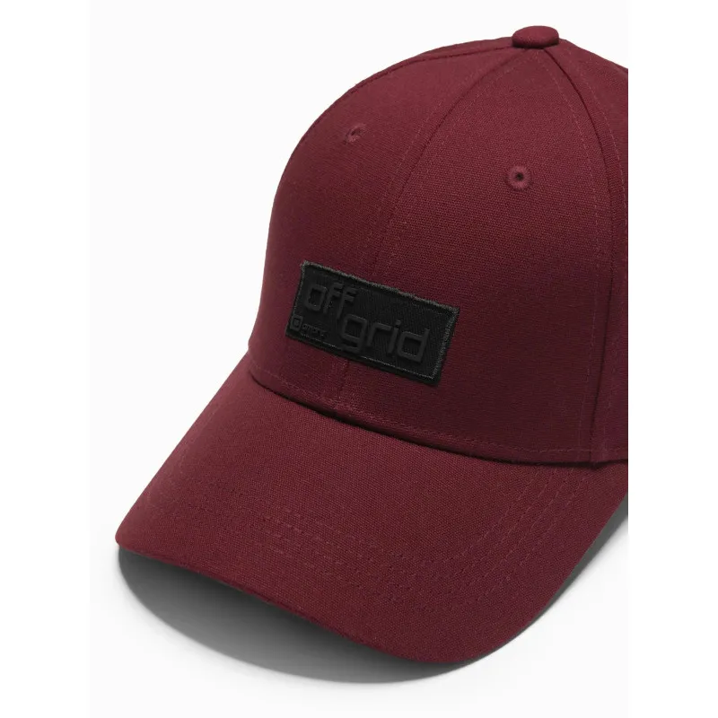 Unisex bordo kepurė Grid V8 OM-ACCS-0104