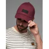 Unisex bordo kepurė Grid V8 OM-ACCS-0104