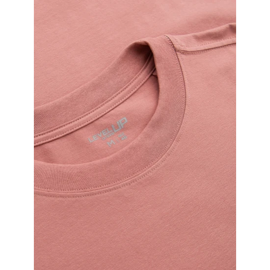 Vyriški rožinės spalvos marškinėliai Doman V5 OM-TSBC-0234