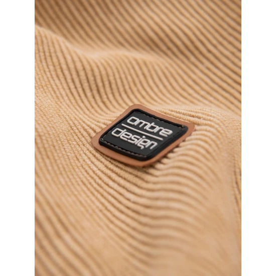 Vyriškas rudos spalvos megztinis Rox V4 OM-SWSW-0121