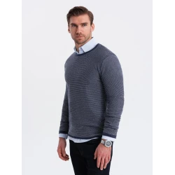 Vyriškas tamsiai mėlynos spalvos megztinis Oman