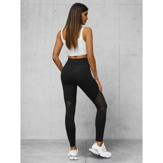 Moteriškos juodos spalvos kelnės Fix JS/35K1602/3