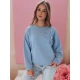 Moteriškas mėlynas džemperis Flori