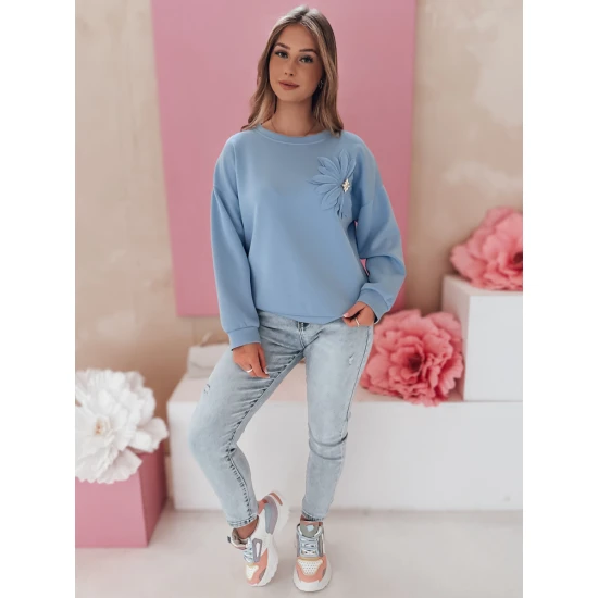 Moteriškas mėlynas džemperis Flori