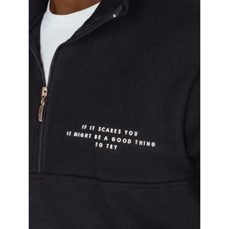 Czarny sweter męski Calvin BX5887