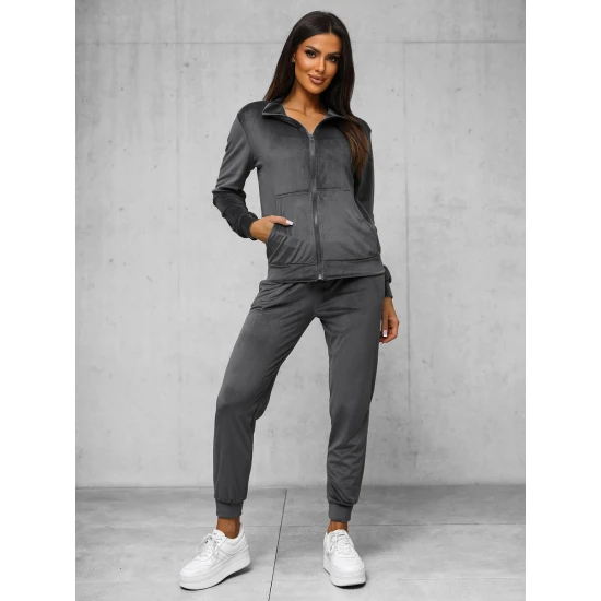 Moteriškas pilkas veliūrinis komplektas Rosita JS/35C1610/5