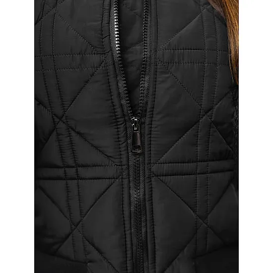 Moteriška juoda bomber stiliaus striukė Morin JS/16M9227/392