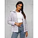 Šviesiai violetinė moteriška striukė Laim JS/16M9238/35