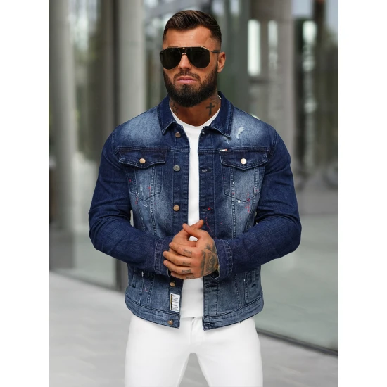 Mėlyna džinsinė striukė Onil NB/MJ542BS