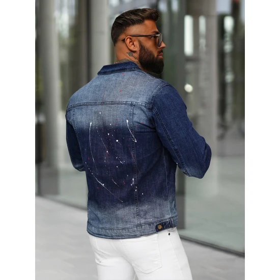 Mėlyna džinsinė striukė Onil NB/MJ542BS