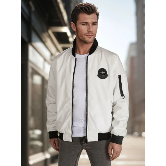 Vyriška rusvos spalvos striukė Set TX5028