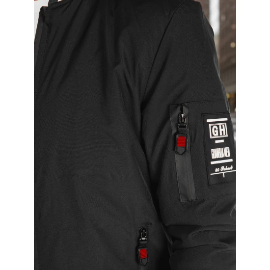 Vyriška juodos spalvos striukė Edman TX5013