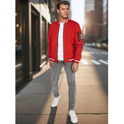 Vyriška raudonos spalvos striukė Edman