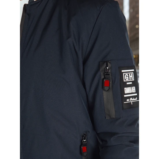 Vyriška tamsiai mėlynos spalvos striukė Edman TX5015