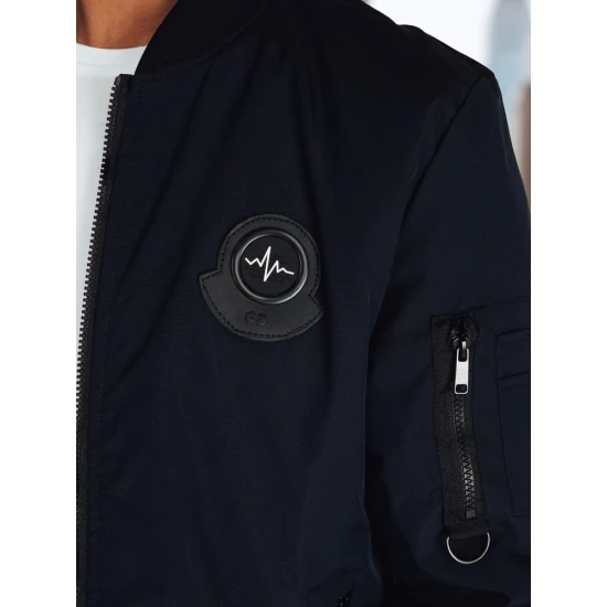 Vyriška tamsiai mėlynos spalvos striukė Set TX5019