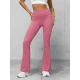 Moteriškos laisvalaikio tamsiai rožinės kelnės Alin JS/17K588/111