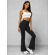 Moteriškos laisvalaikio juodos kelnės Alin JS/17K588/3