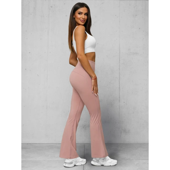 Moteriškos laisvalaikio rožinės kelnės Alin JS/17K588/7