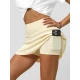 Moteriškas rusvos spalvos sijonas- šortai Active JS/17K568/1