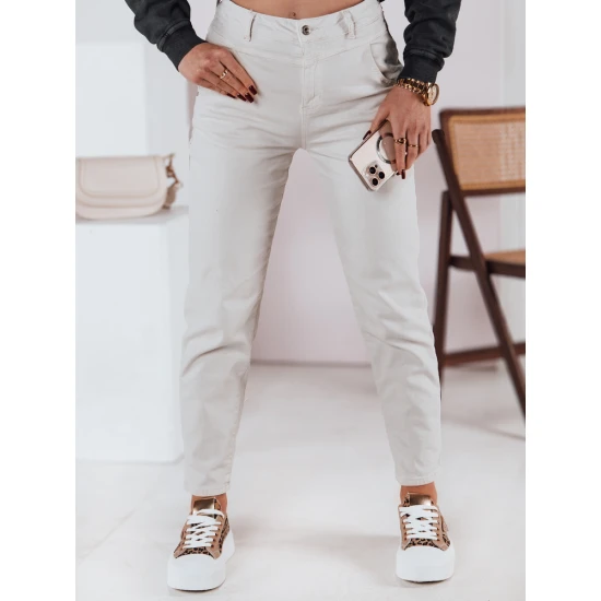 Moteriški rusvos spalvos džinsai Evin UY2375