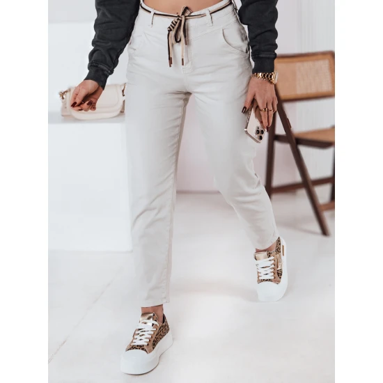 Moteriški rusvos spalvos džinsai Evin UY2375