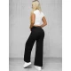 Moteriškos juodos spalvos kelnės Vestin Kelnės