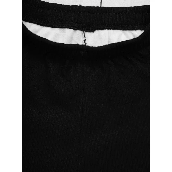 Moteriškos juodos spalvos kelnės Vestin Kelnės