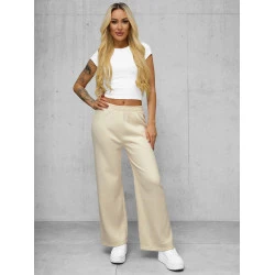 Moteriškos rusvos spalvos kelnės Vestin