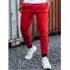 Men's red casual trousers Harin UX4421